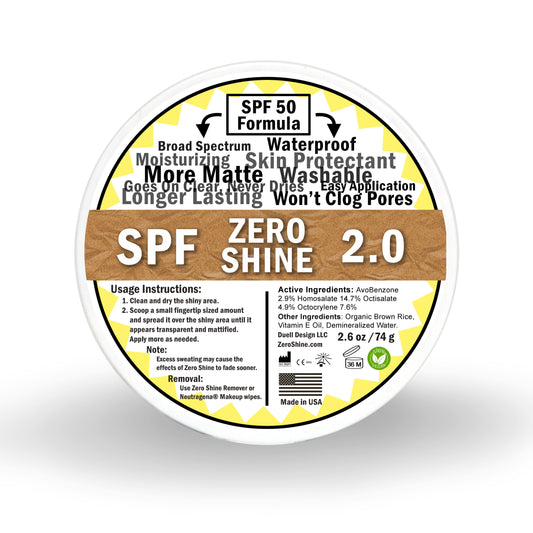 Zero-Shine 2.0 Matte Scalp Balm with SPF 50 (Small-2.6oz)